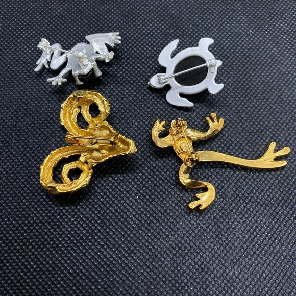 Brooches Animals/Bugs Lot - Picture 2 of 2